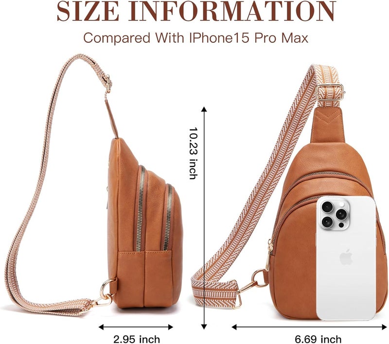 Viverte Crossbody Bags for Women Initial Sling Bag Cross Body Fanny Packs Personalized Gifts for Mom Women Wife - Image 4
